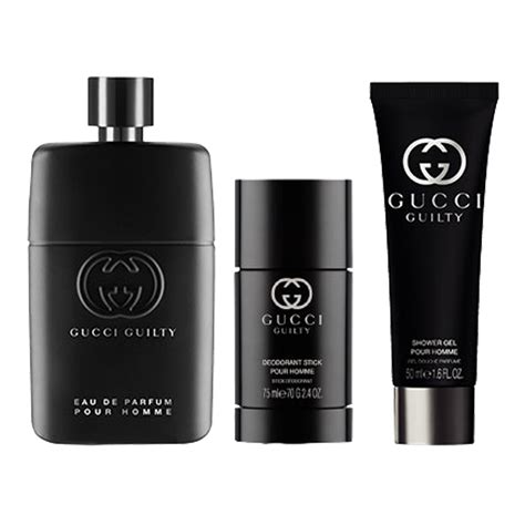 gucci guilty absolute pour homme 3pc gift set beard|Gucci Guilty essence.